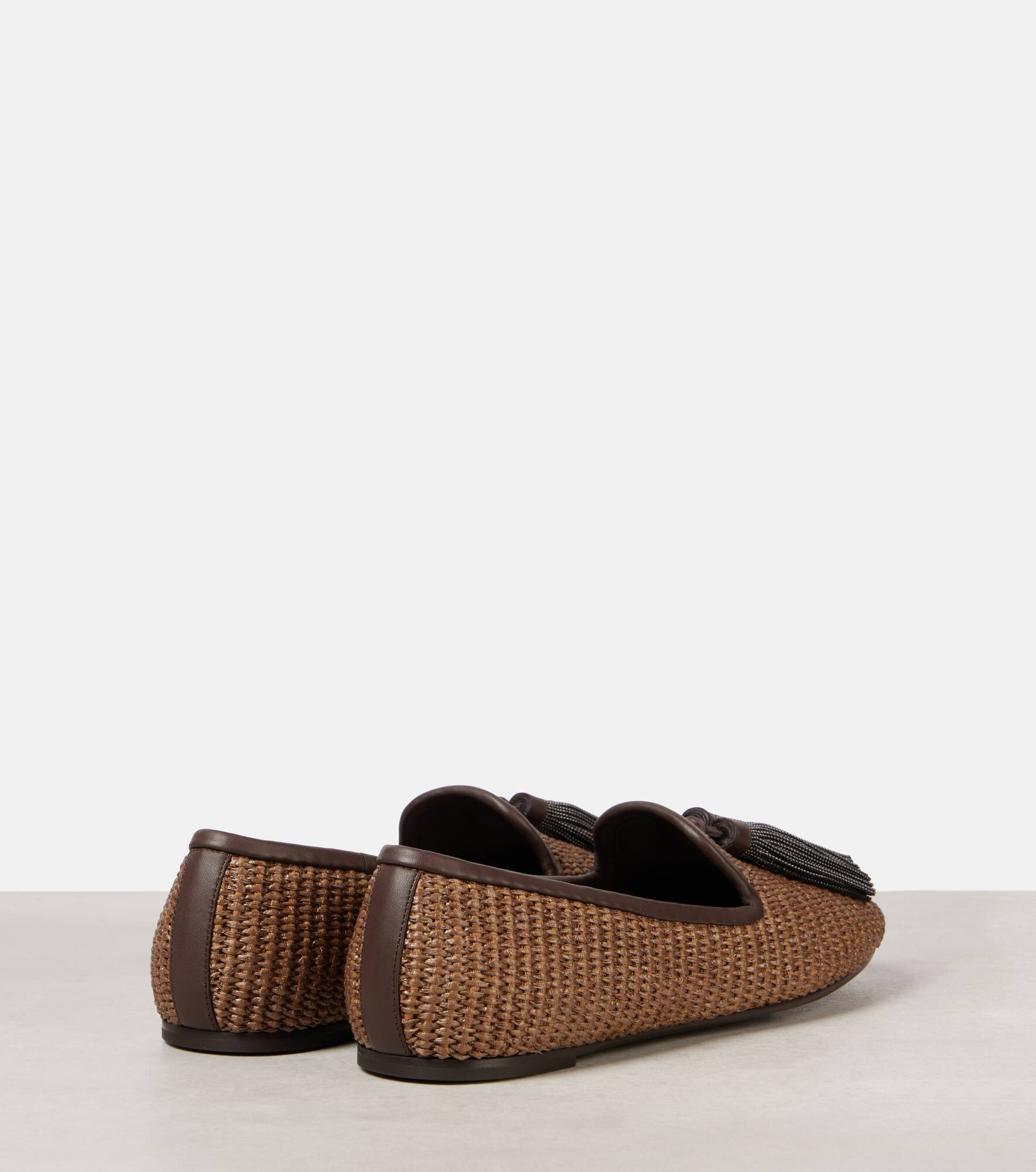 Monili woven loafers - 2