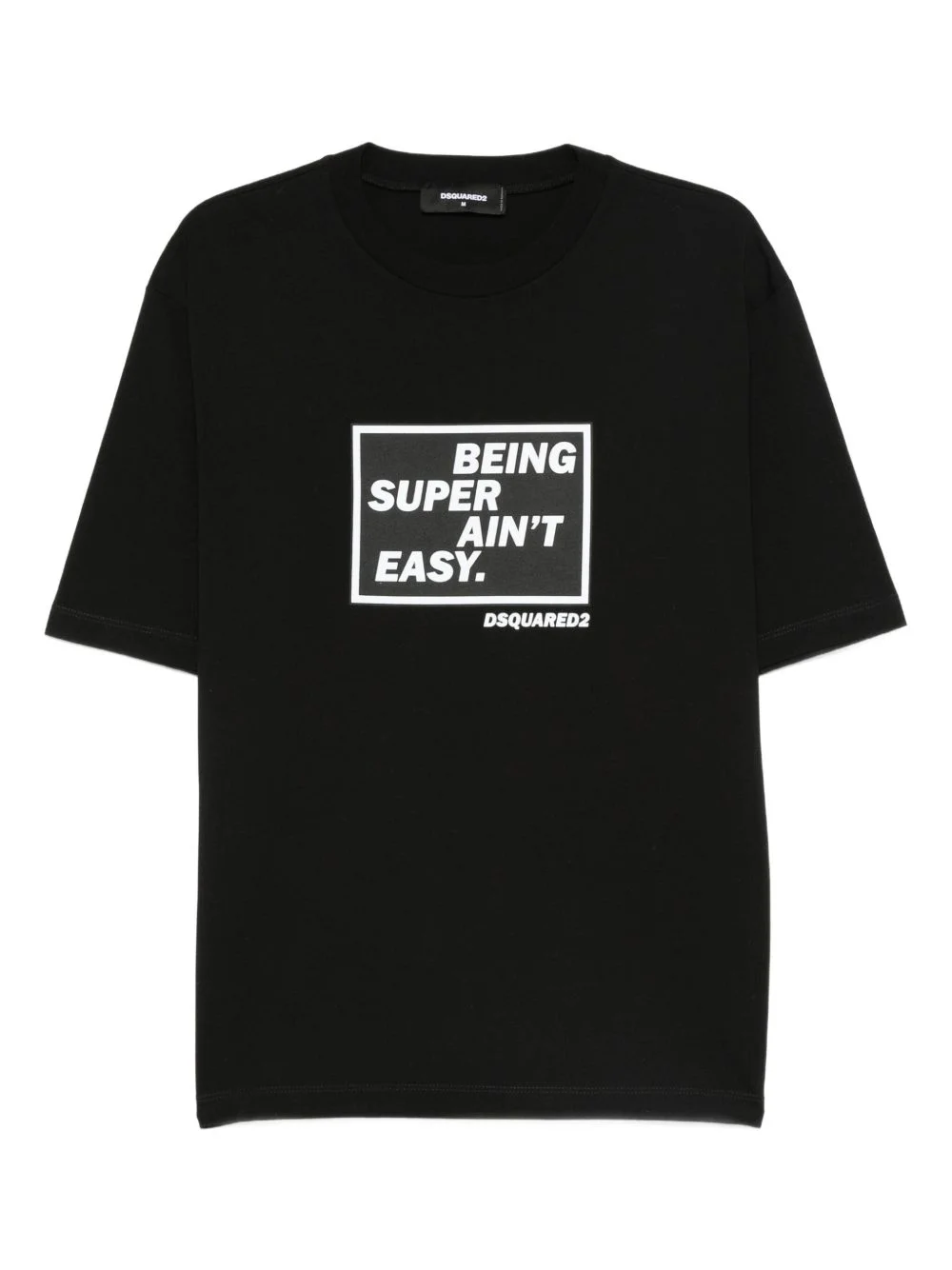 slogan-print T-shirt - 1