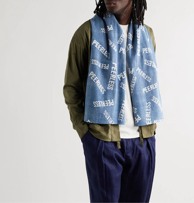 visvim Printed Cotton Scarf outlook