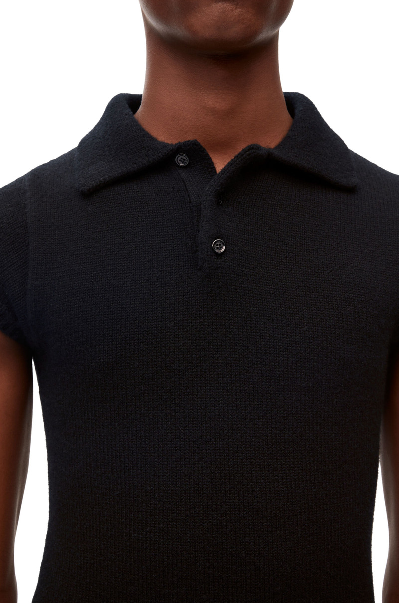 Polo sweater in cashmere 5