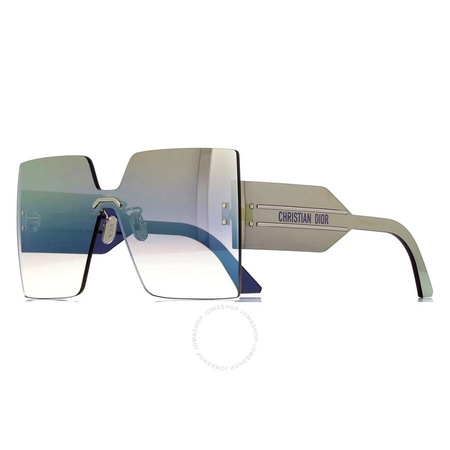 Dior DIORCLUB M5U Grey Gradient Gold Flash Shield Ladies Sunglasses CD40117U 16Z 143 - 1