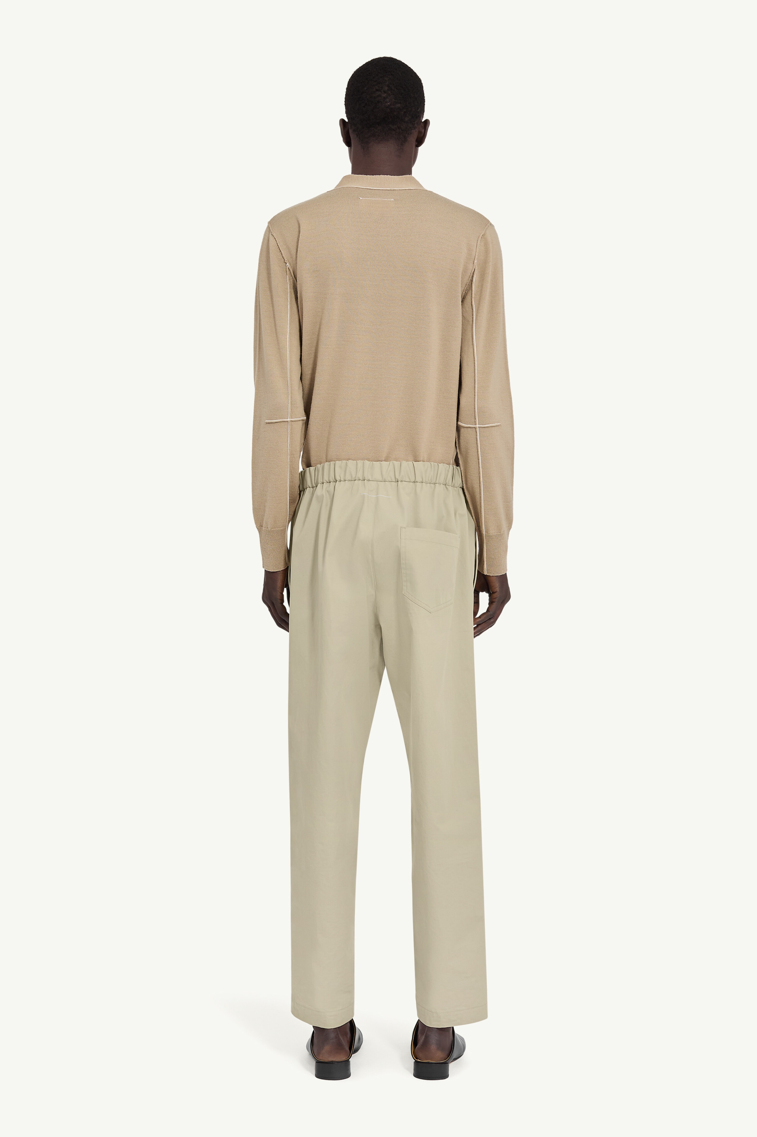 Gabardine trousers - 4