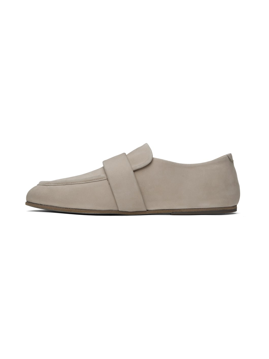 Taupe Steccoblocco Loafers - 3