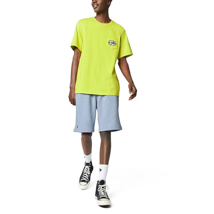 Converse x Scooby-Doo Pocket T-Shirt 'Green' 10020845-A01 - 3