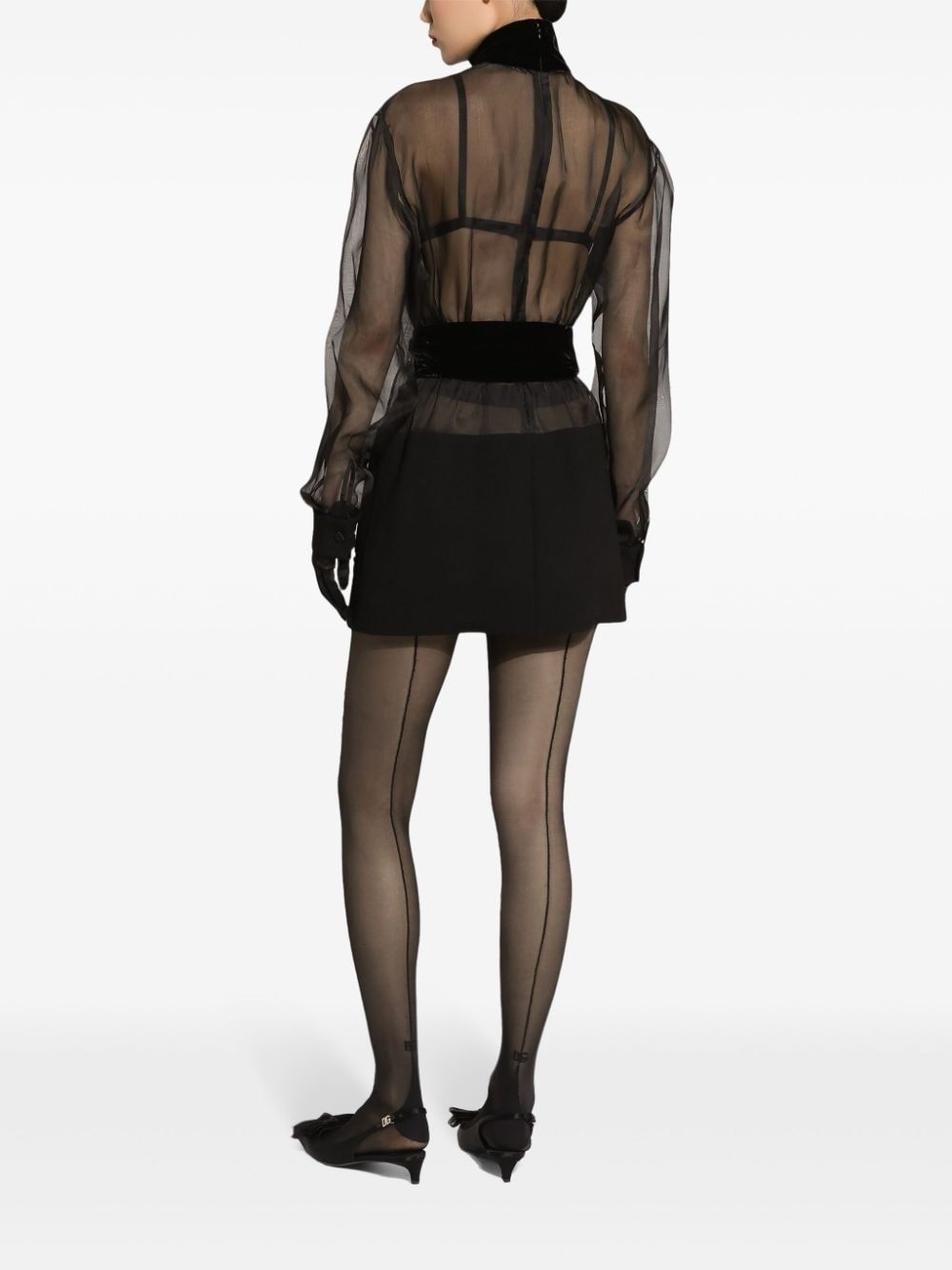 crepe dress - 4