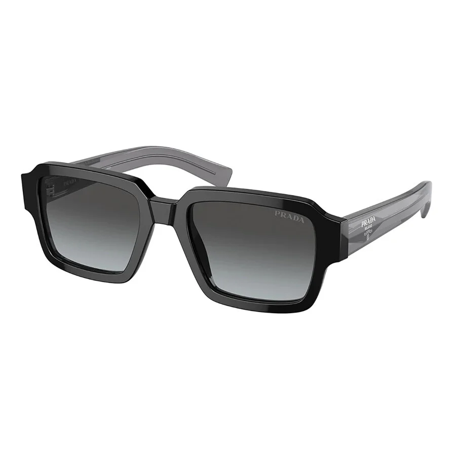 Prada Grey Gradient Square Men's Sunglasses PR 02ZSF 1AB06T 54 - 1