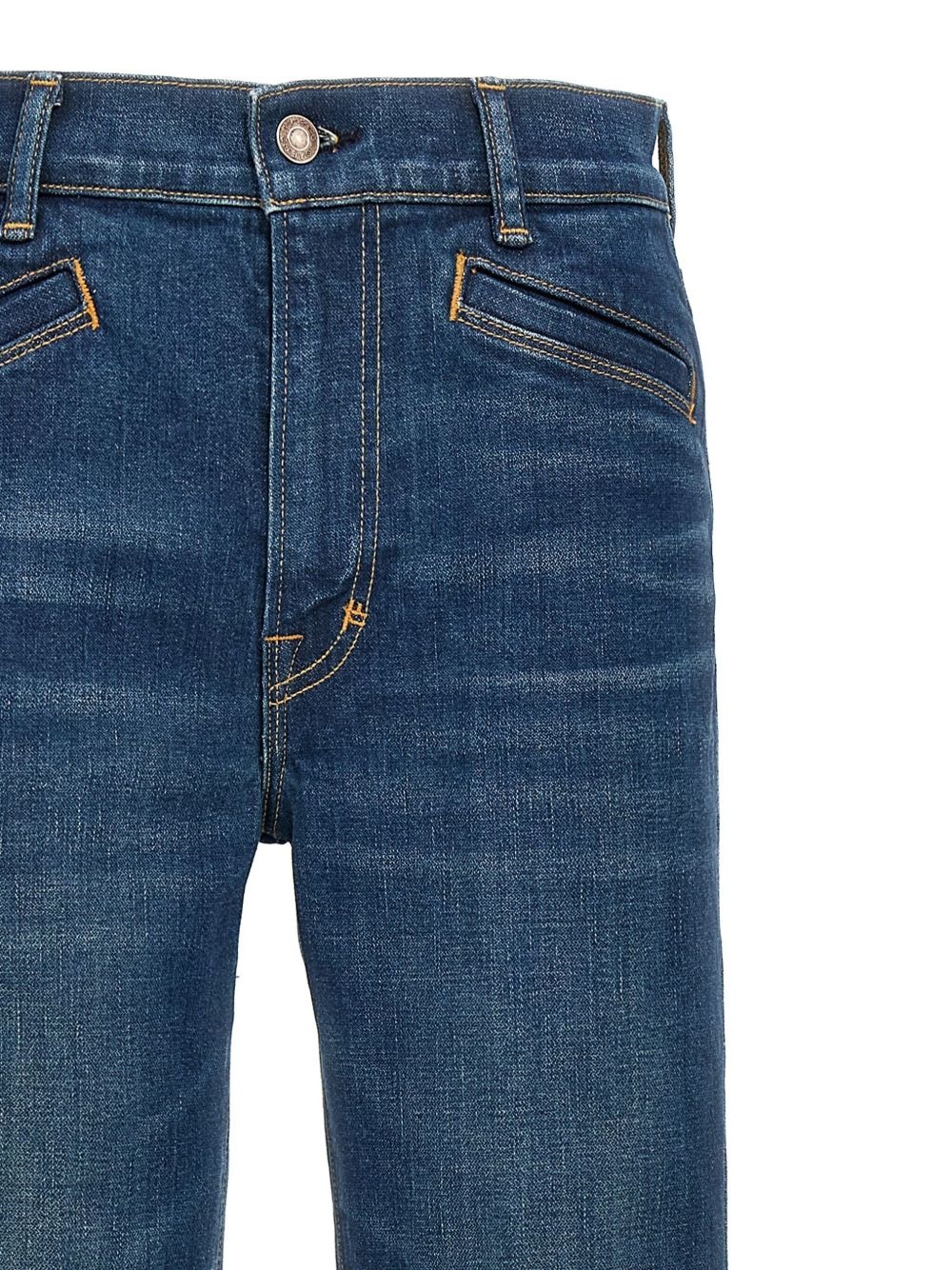 logo-patch jeans - 3