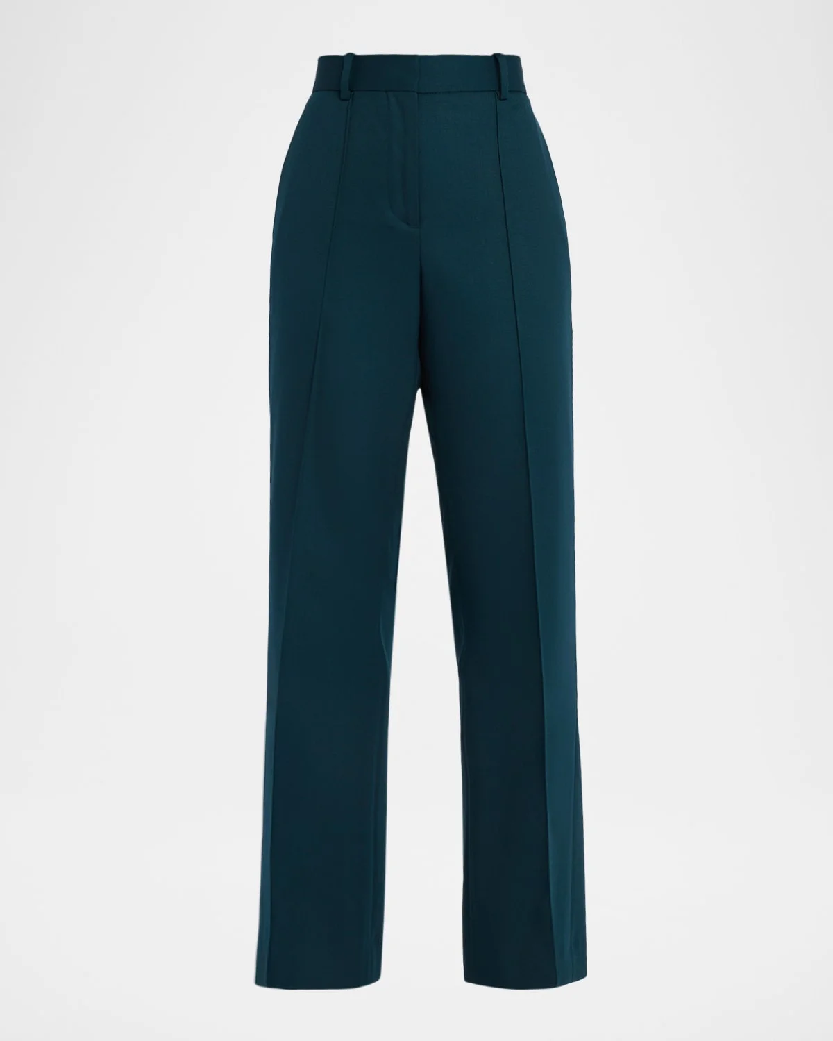 Jade Pintuck Flare-Leg Trousers - 1