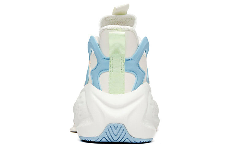 (WMNS) ANTA Life Series Sneakers 'White Blue' 122038081-3 - 4