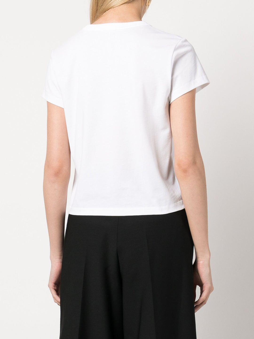 Shrunken Tee In High Twist Jersey - 4