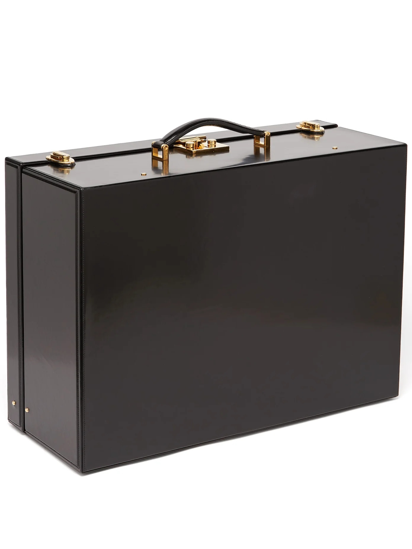 Grace 60cm smooth-leather trunk - 3