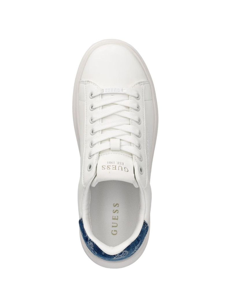 patterned panel sneakers 4