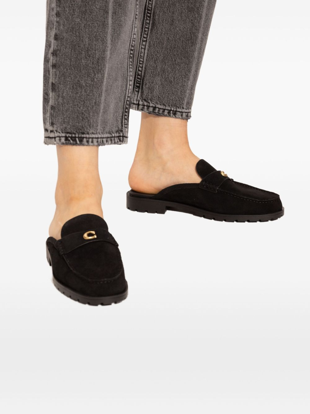 suede slippers - 6