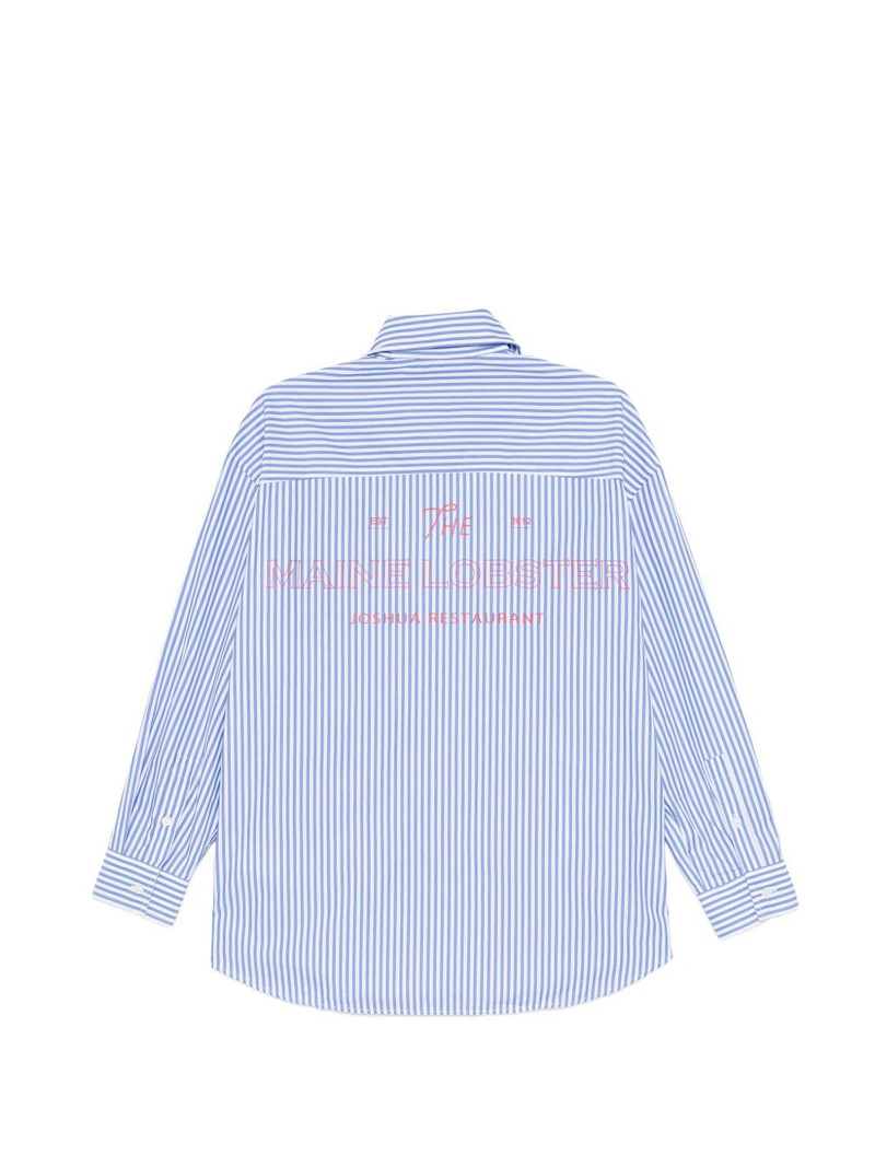 Joshua Sanders lobster-embroideried shirt outlook