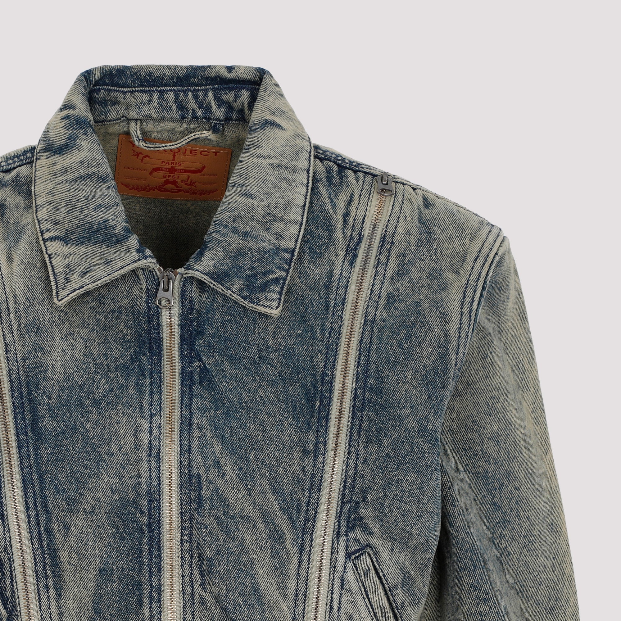 Y PROJECT - Y/Project Tudor Zip Denim Jacket Women - 3