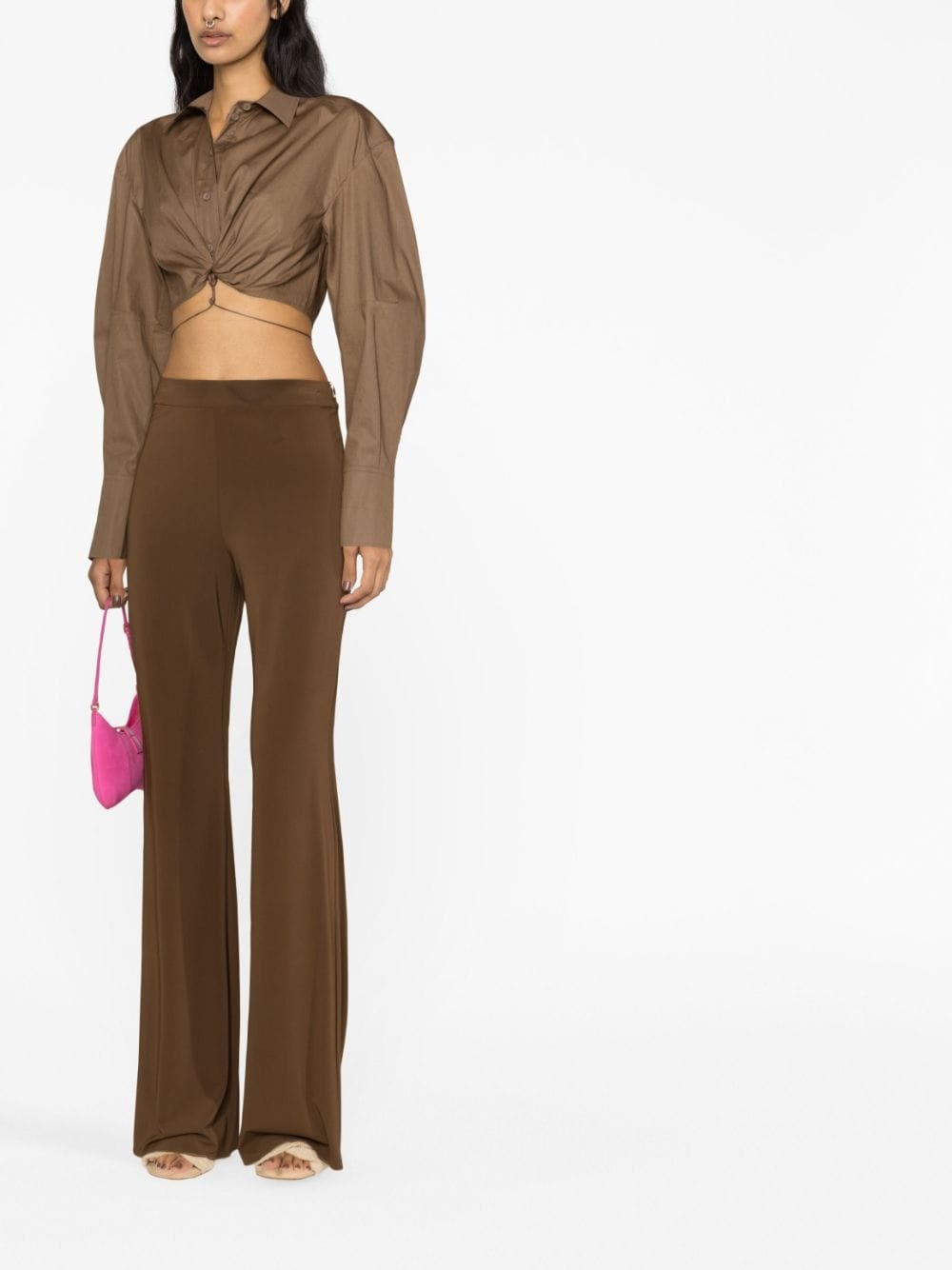 La Chemise Plidao cropped shirt - 2