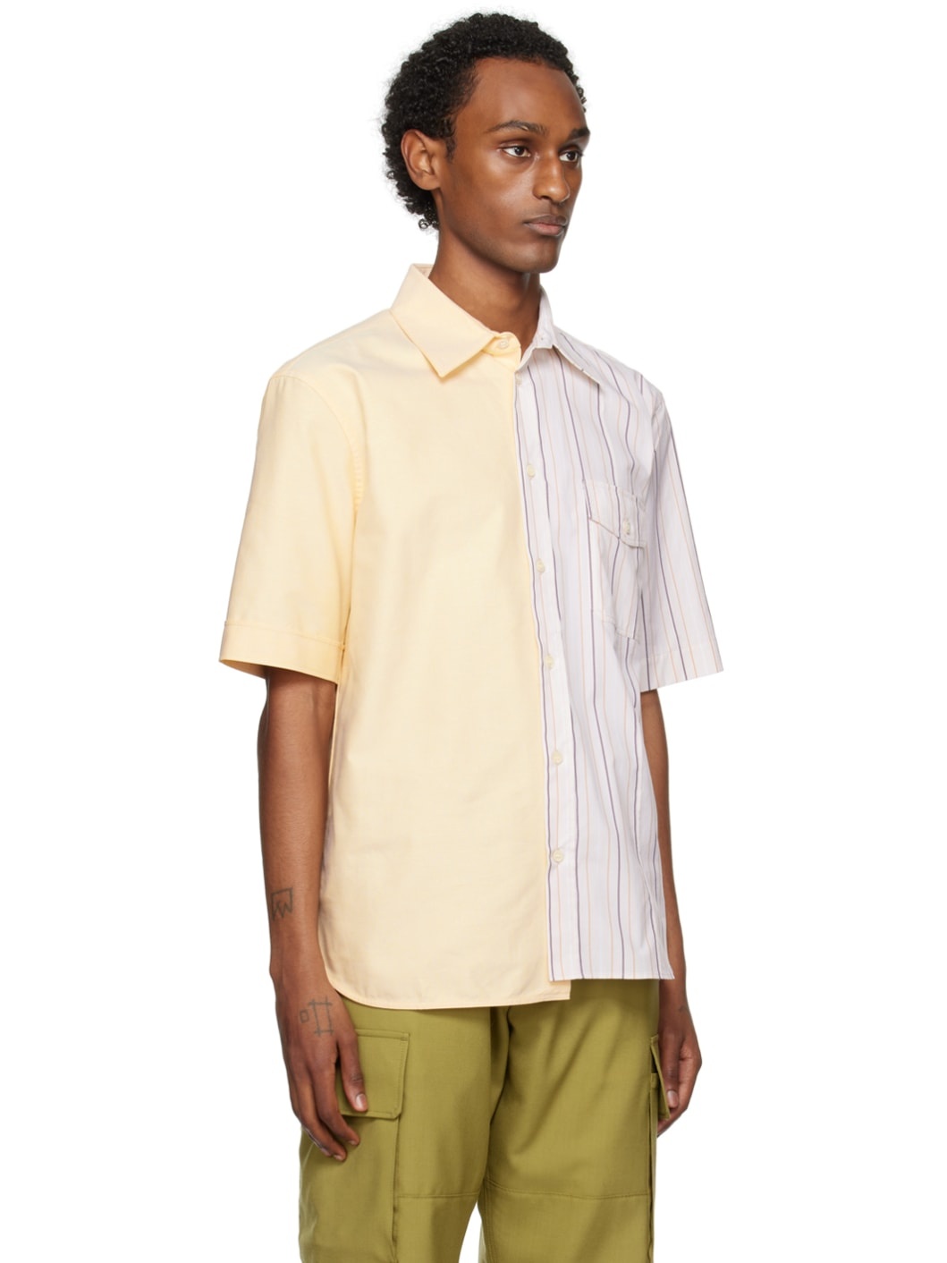 Multicolor Paneled Shirt - 2