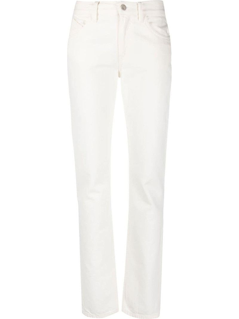 high-rise slim-leg jeans 1