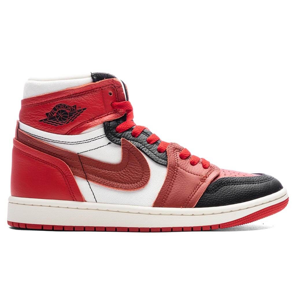 AIR JORDAN 1 HIGH MM WOMEN'S - SPORT RED/DUNE RED/BLACK - 1