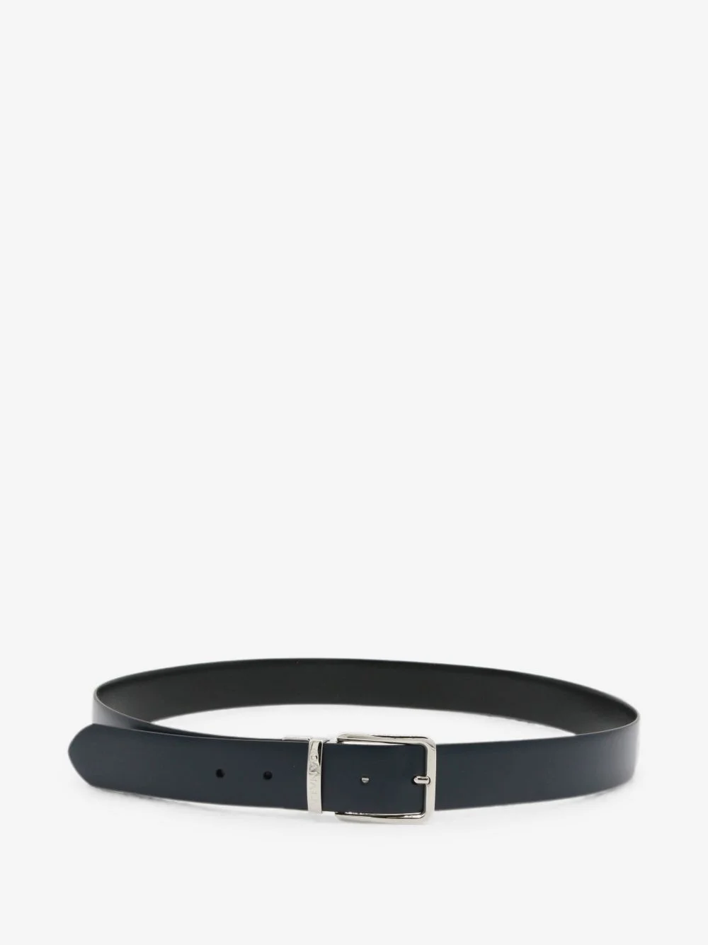 logo-engraved buckle belt - 1