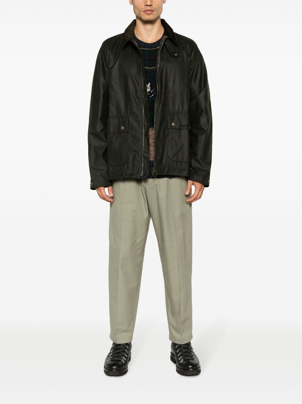Bedale coated-finish jacket - 2