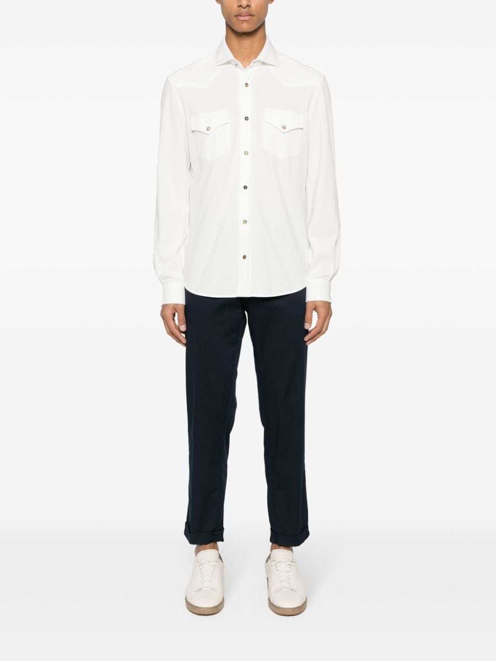 piquÃ© cotton shirt - 2