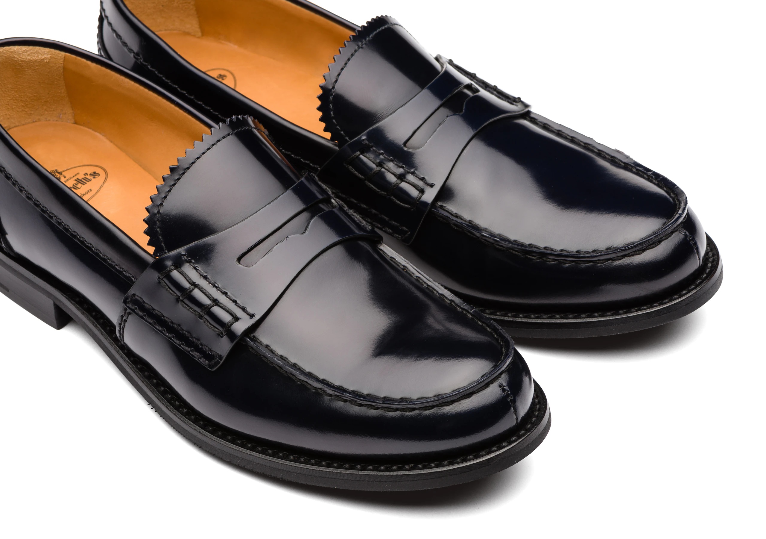 Pembrey 2w
Polished Fumè Loafer Blue - 4