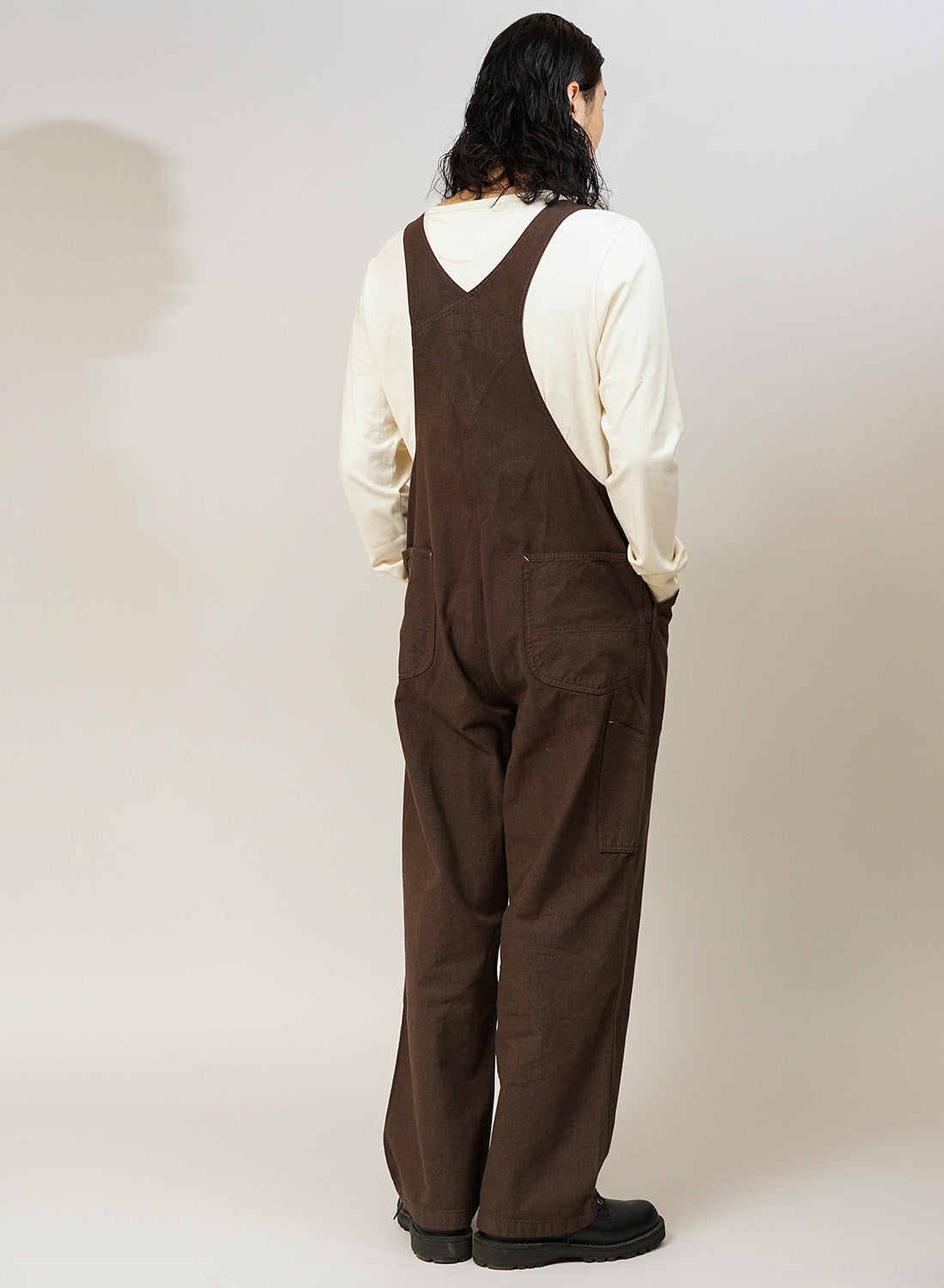 New Dungaree Broken Twill in Brown - 4