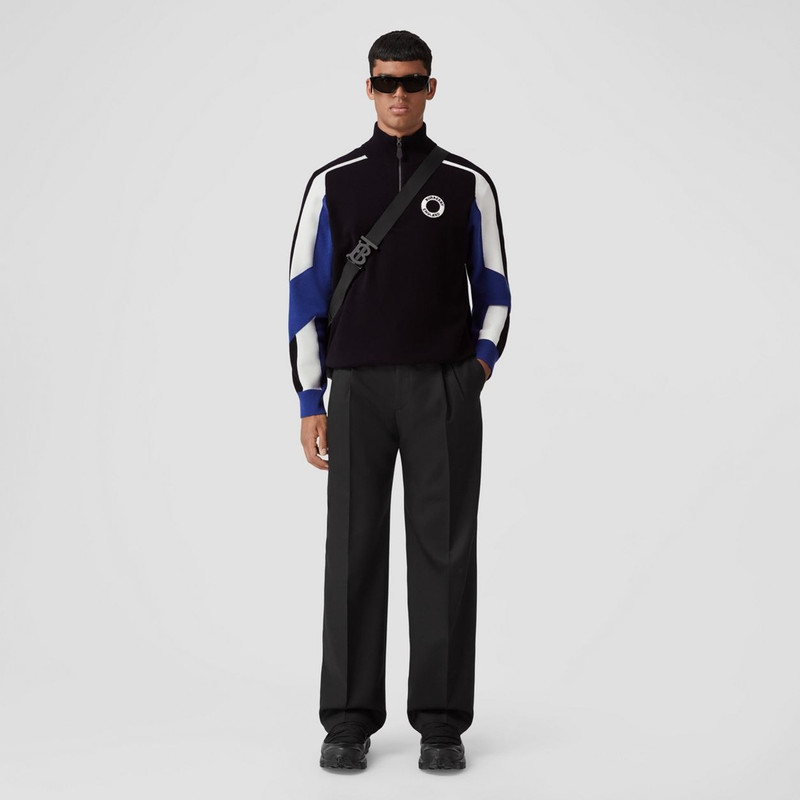 Small Horseferry Print Nylon Messenger Bag 9