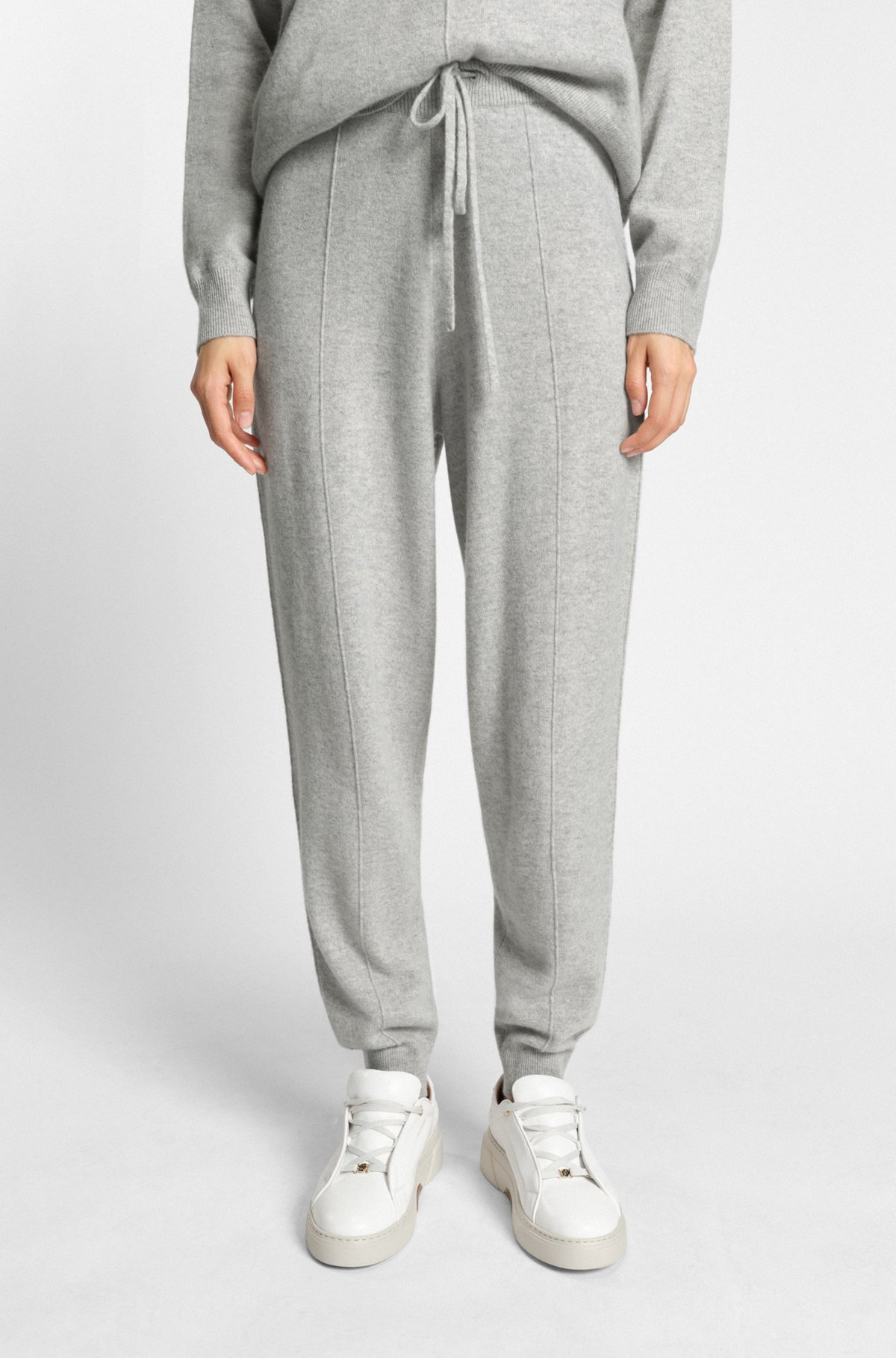 CUFFED TRACKSUIT BOTTOMS IN CASHMERE - 2