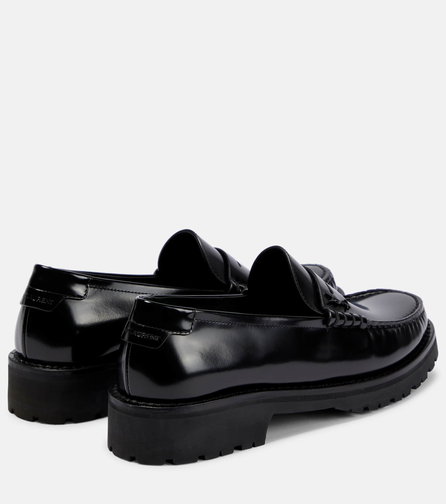 Le Loafer leather penny loafers - 3