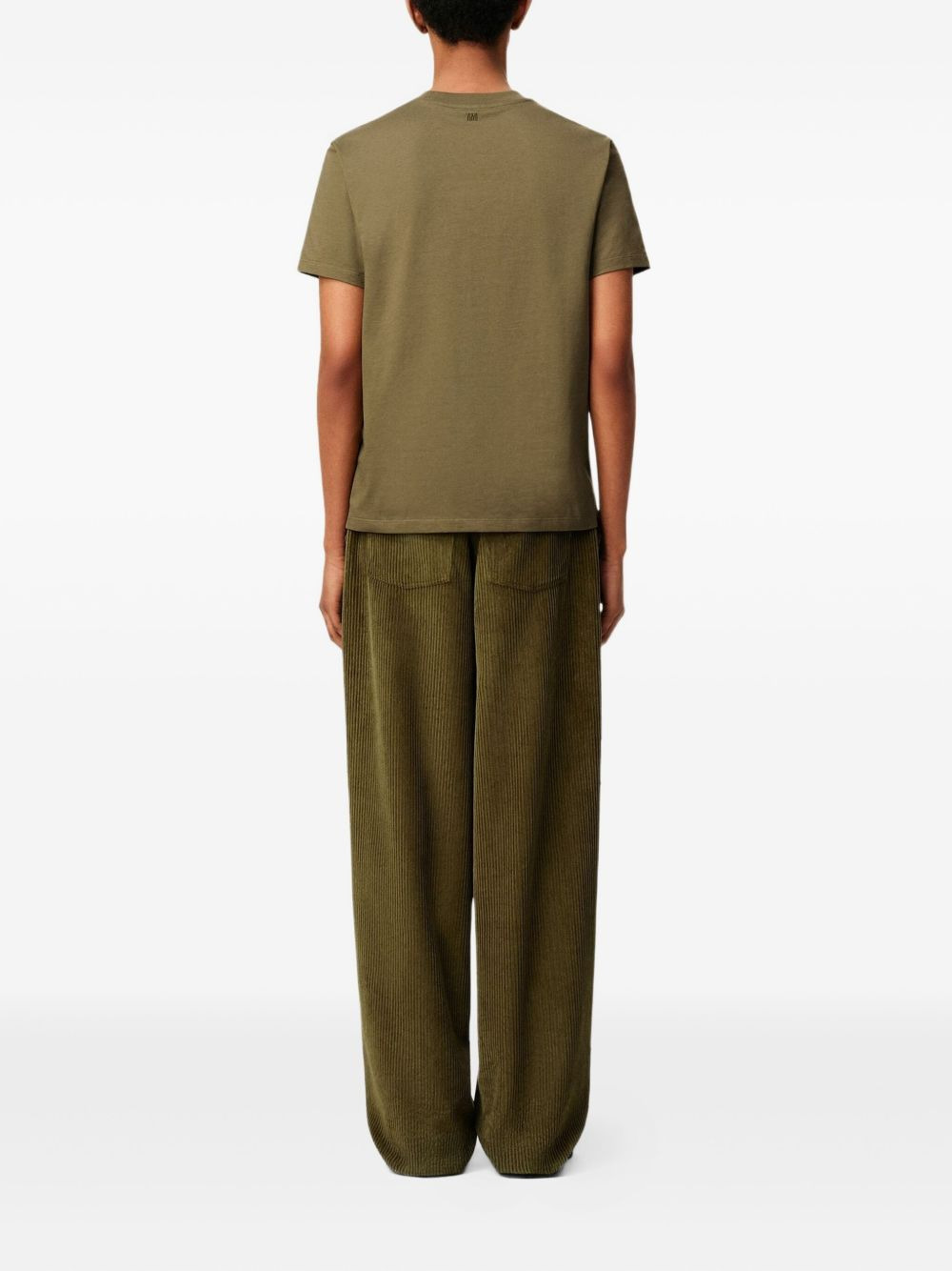 corduroy loose-fit trousers - 4