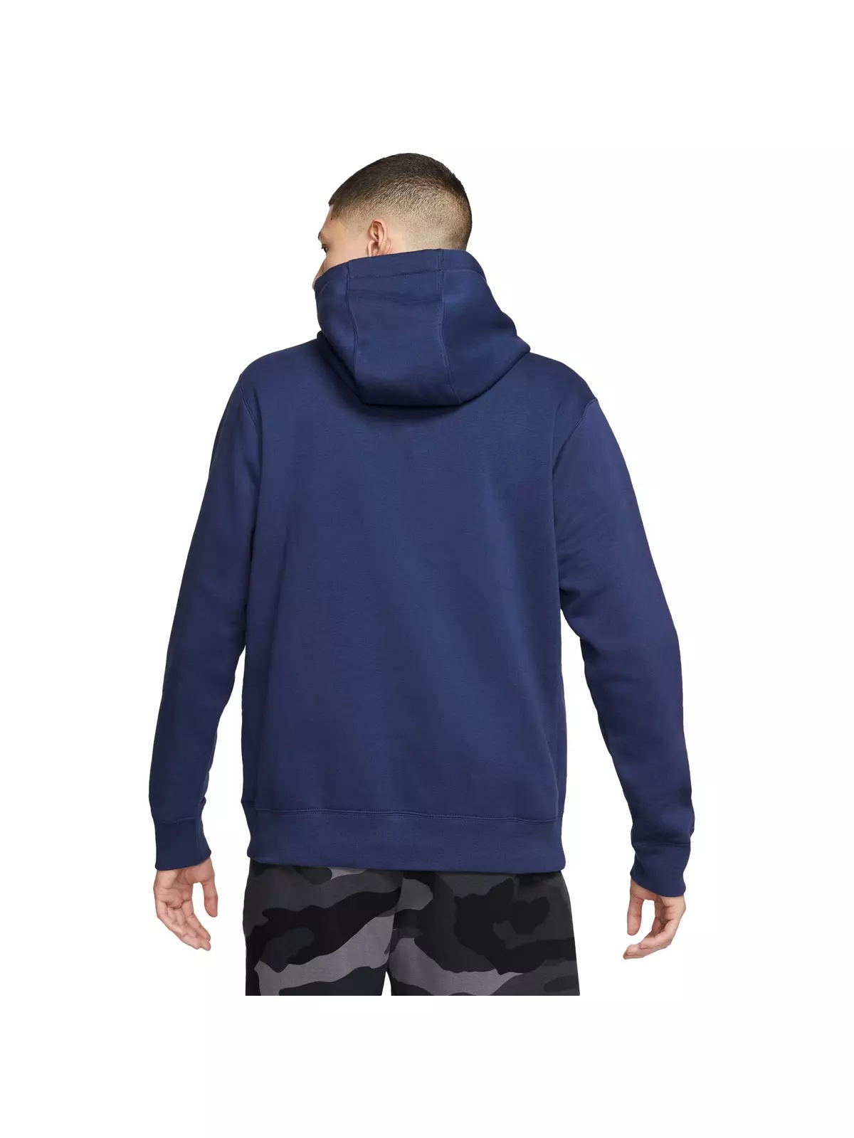 Unisex Navy Sportswear Club Fleece Pullover - 2