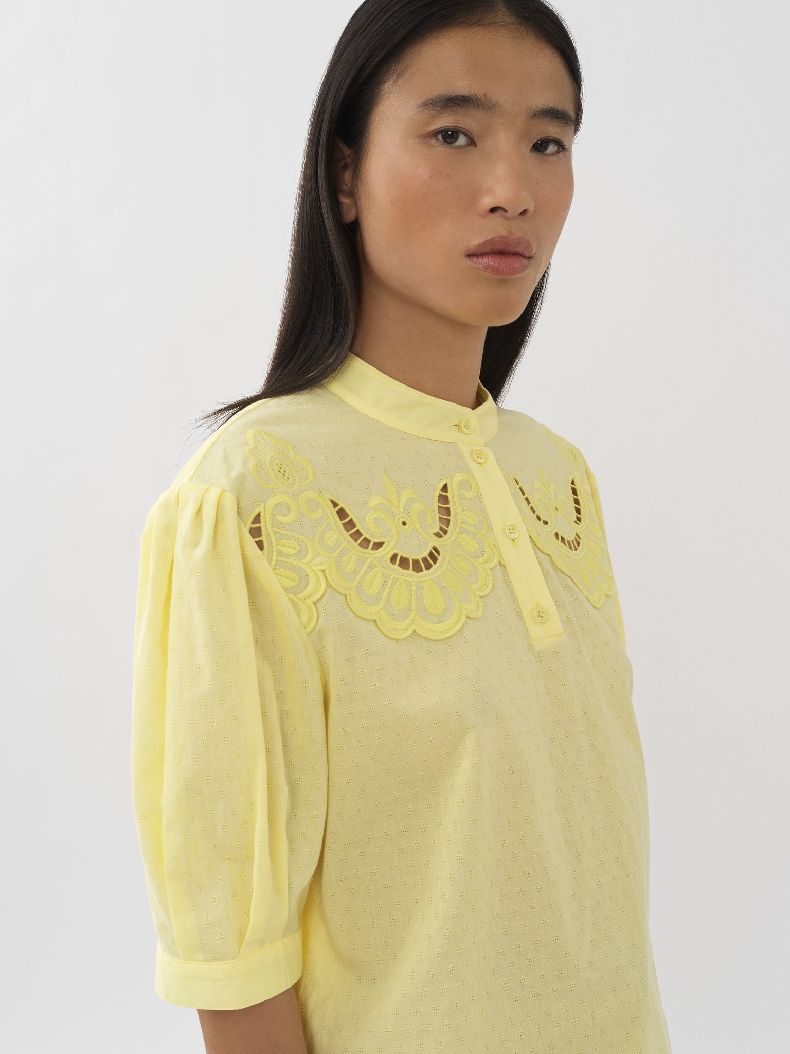 MAO COLLAR TOP - 2