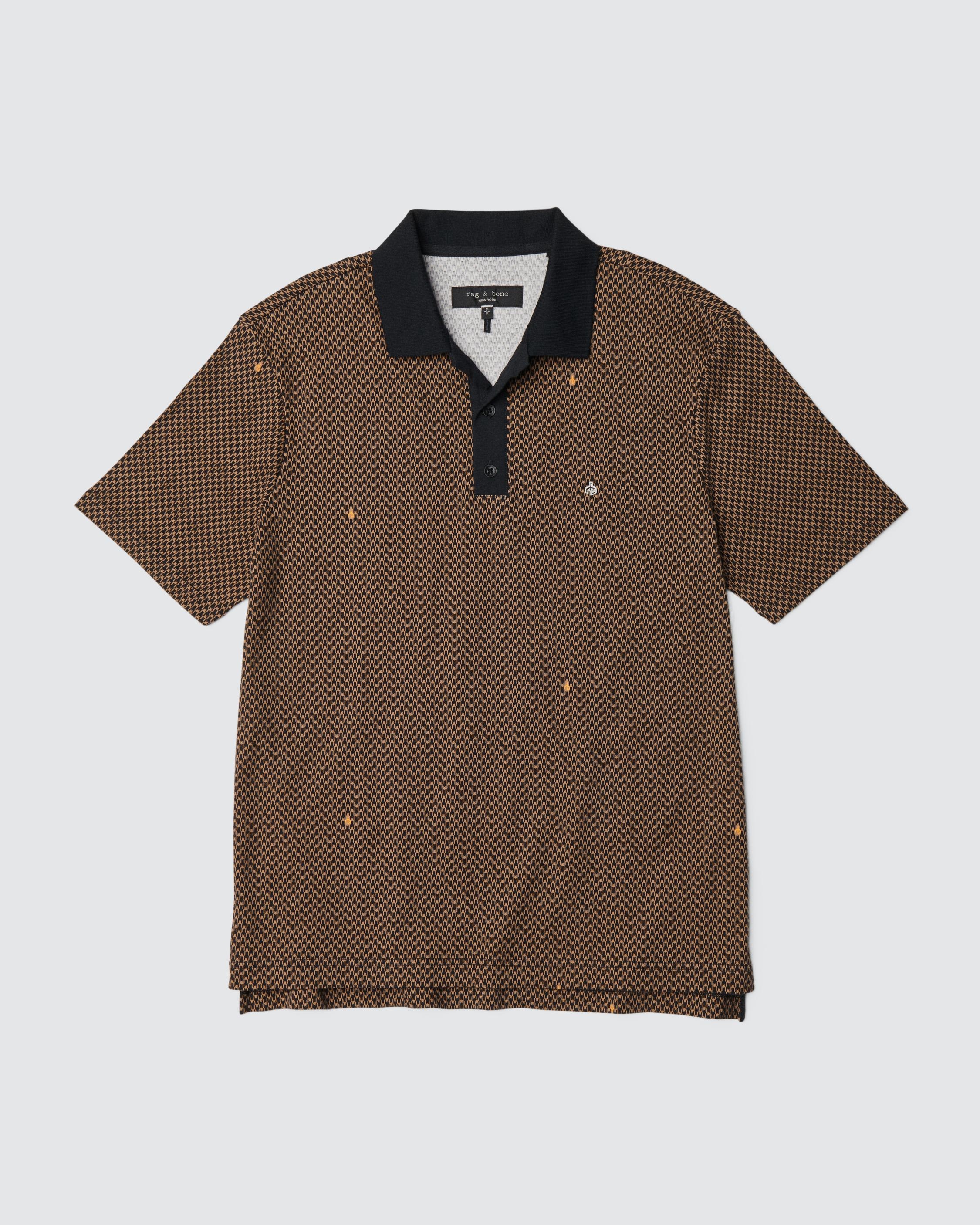 Geo Cotton Interlock Polo
Classic Fit Short Sleeve - 1