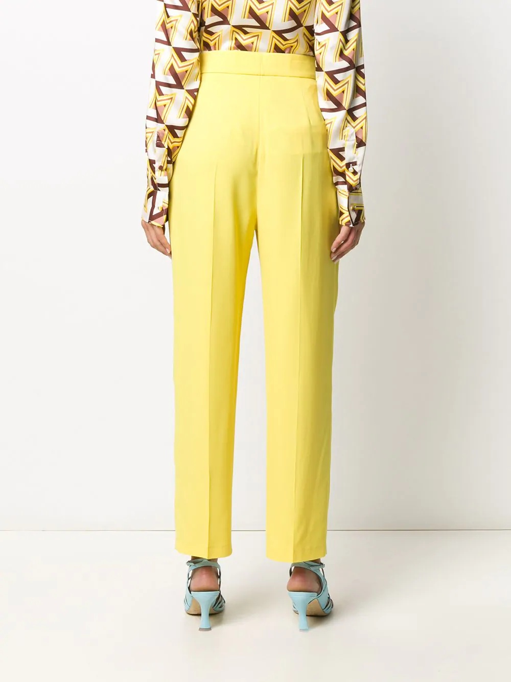 high-waisted trousers - 4