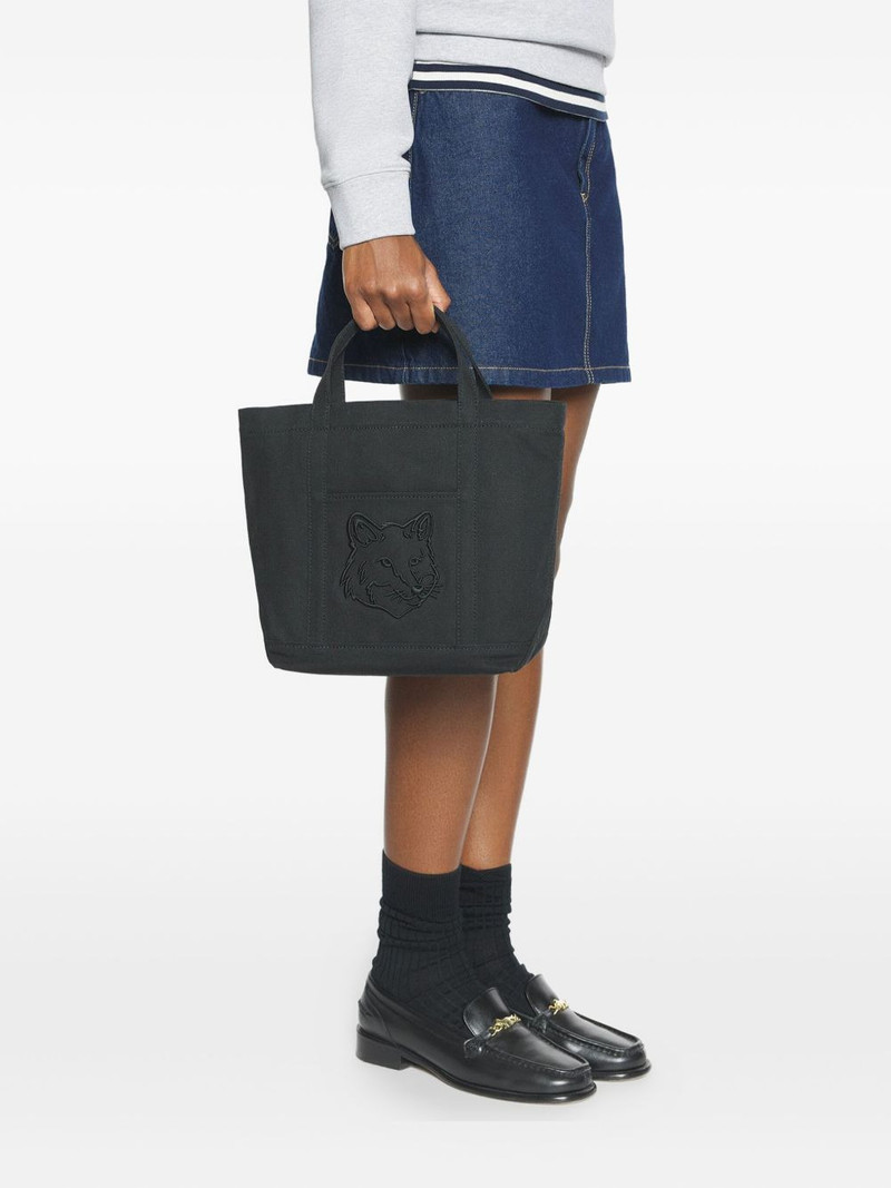 Maison Kitsuné small Fox Head tote bag outlook