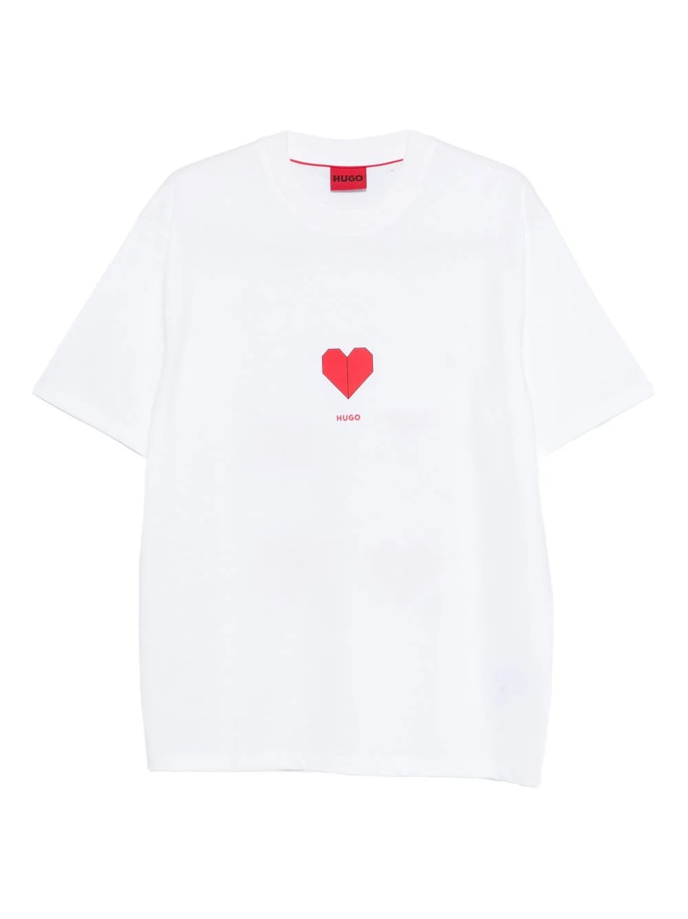 heart-print T-shirt - 1