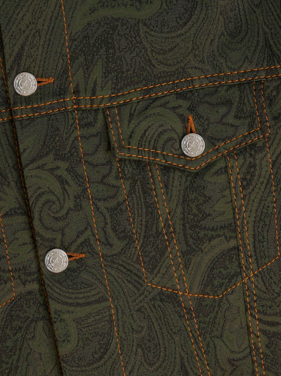 PAISLEY JACQUARD JACKET - 7