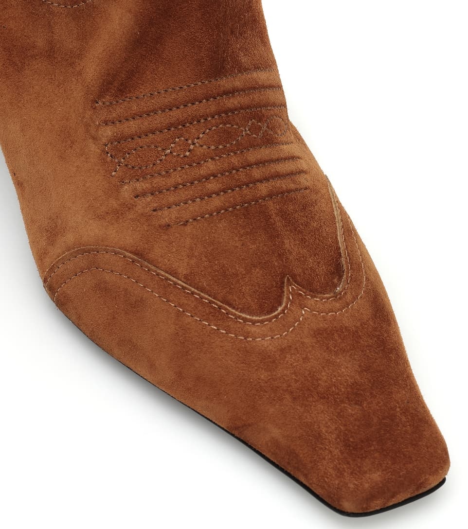 Dallas suede Western boots - 6