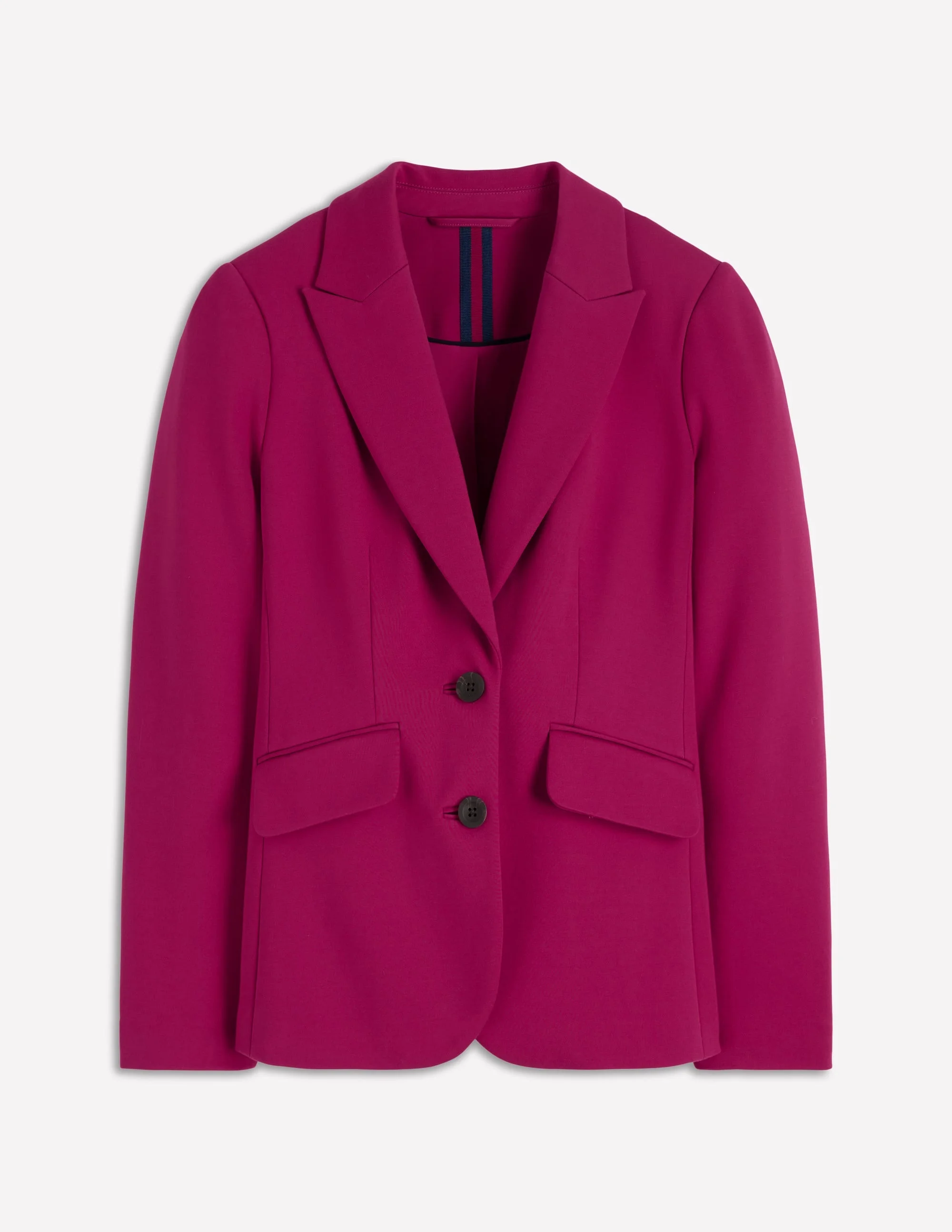 Marylebone Ponte Blazer-Pomegranate - 1