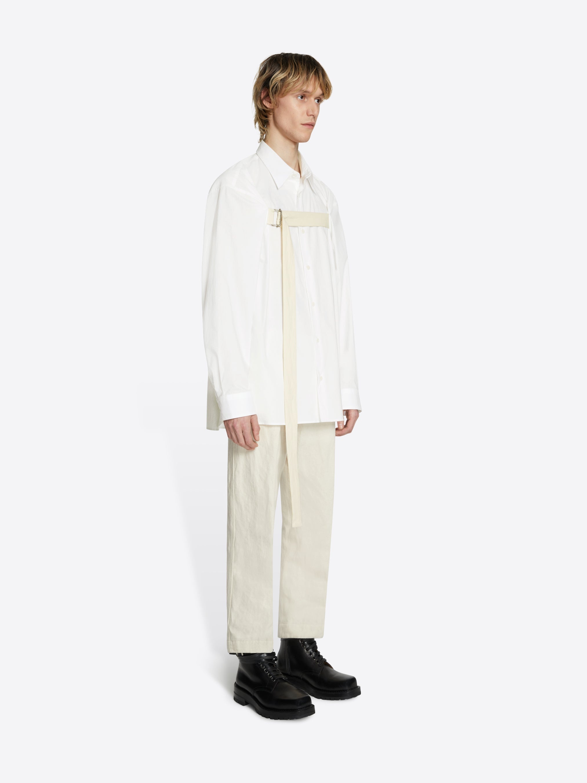 COTTON STRAP SHIRT - 3