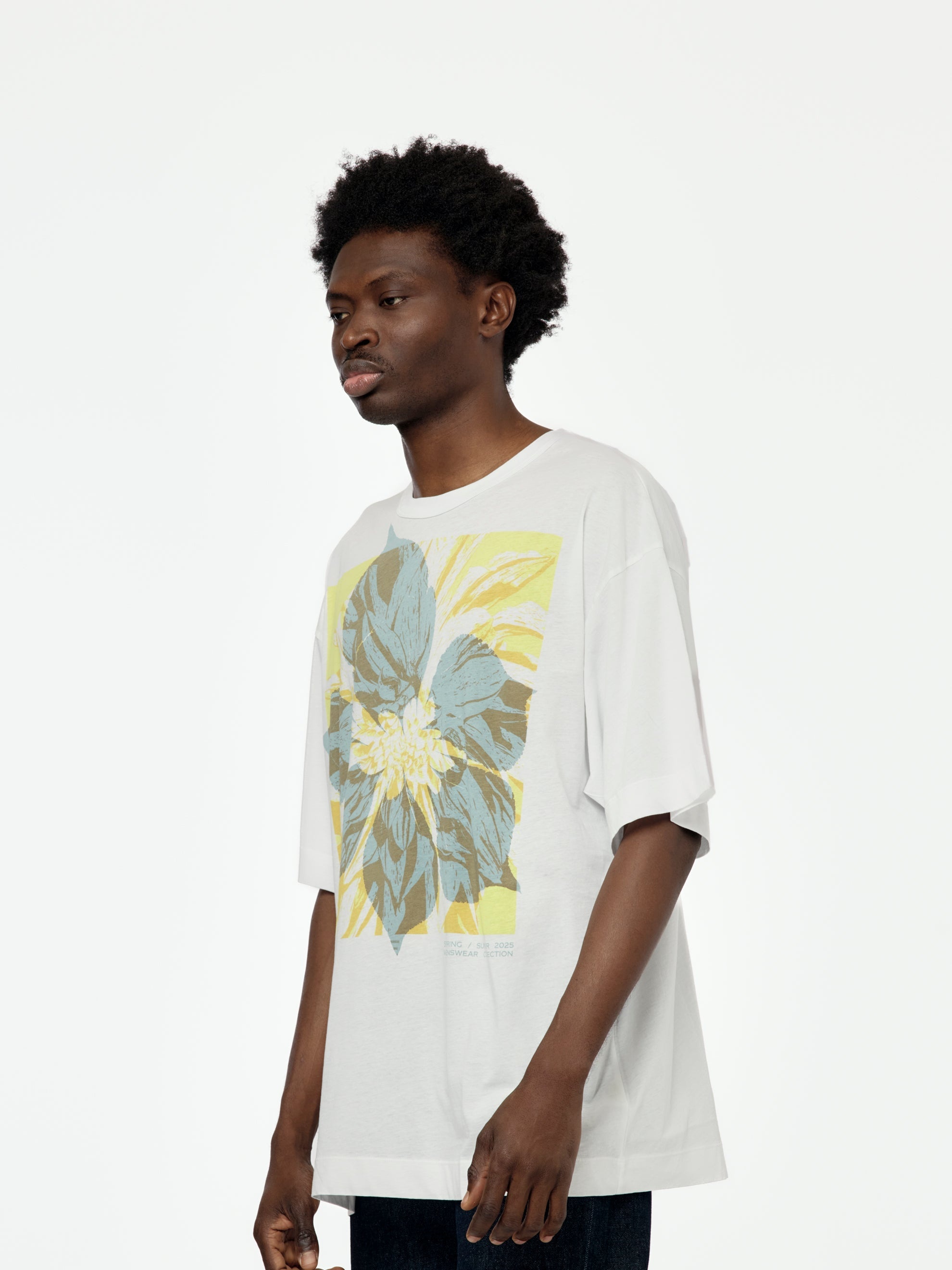 HUIN S/S T-SHIRT (WHITE) - 2