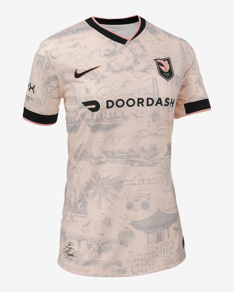 Christen Press Angel City FC 2025 Stadium Away Women's Nike Dri-FIT NWSL Replica Jersey 3