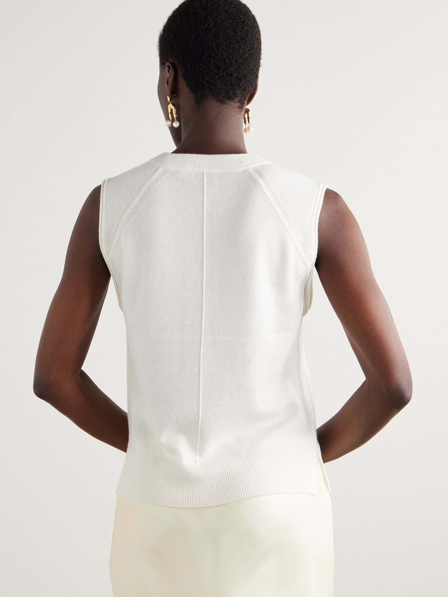 Hanson cashmere tank Cream - 3