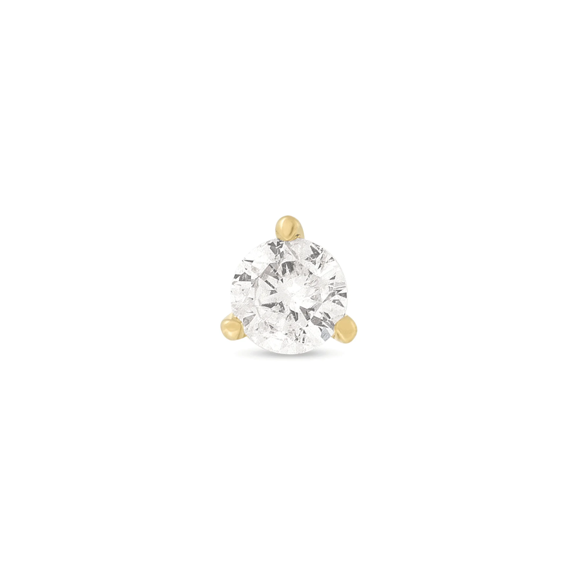 Small Diamond Stud - 1