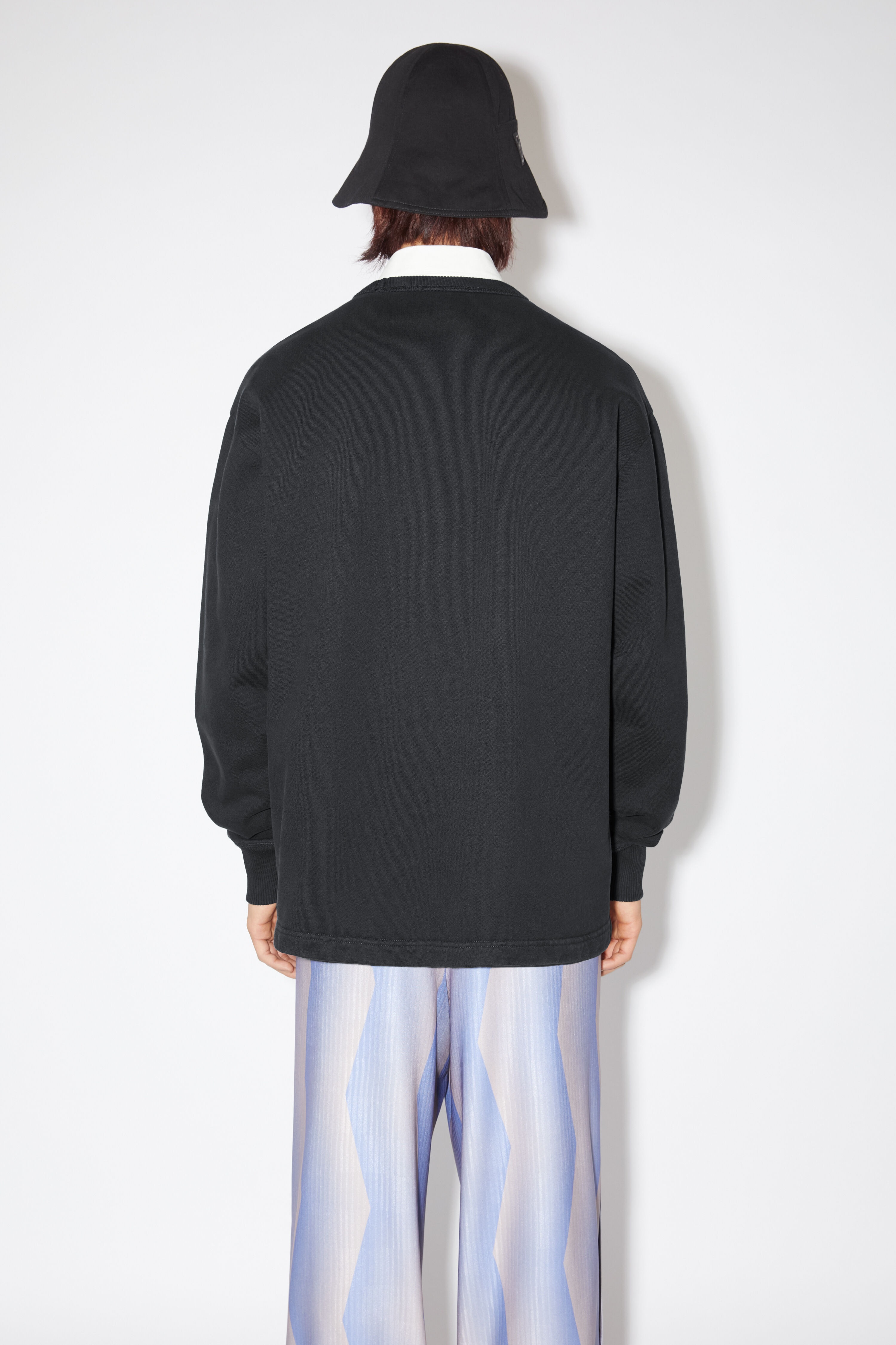 Stamp logo sweater - Black - 3