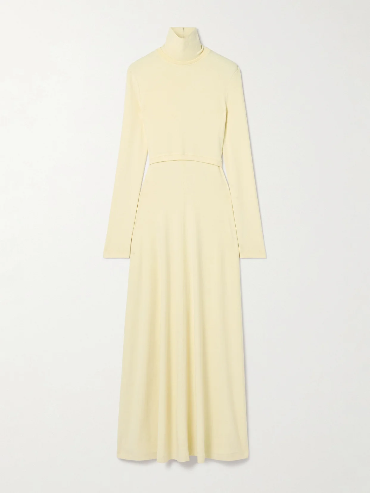 Cutout Jersey Maxi Dress - 1