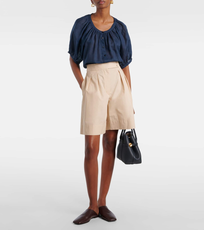 Loro Piana Gritt ramie shirt outlook