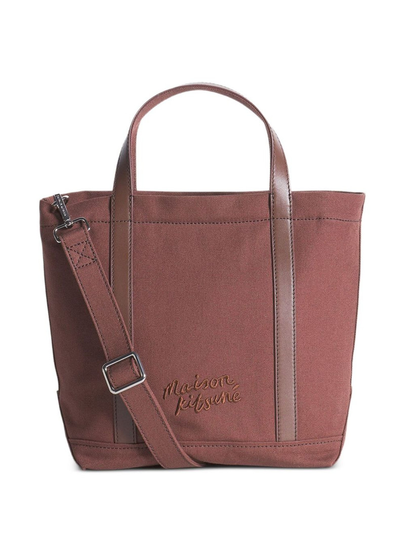 Maison Kitsuné small Fox Head tote bag outlook